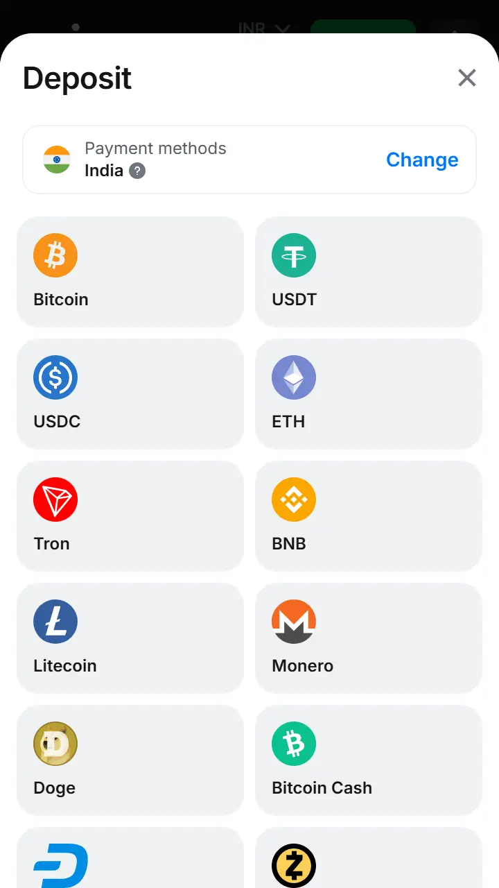 Our simple guide will help players from India to deposit and start playing on 1win.