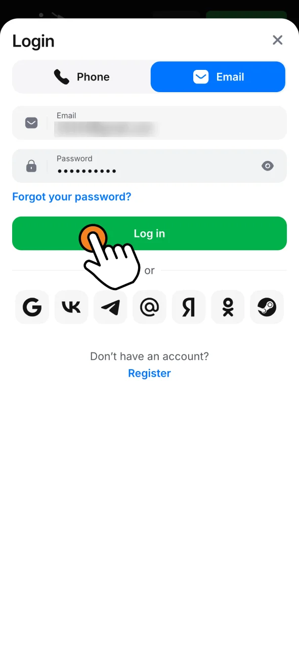 Log in to 1win now, and access your personal account dashboard.