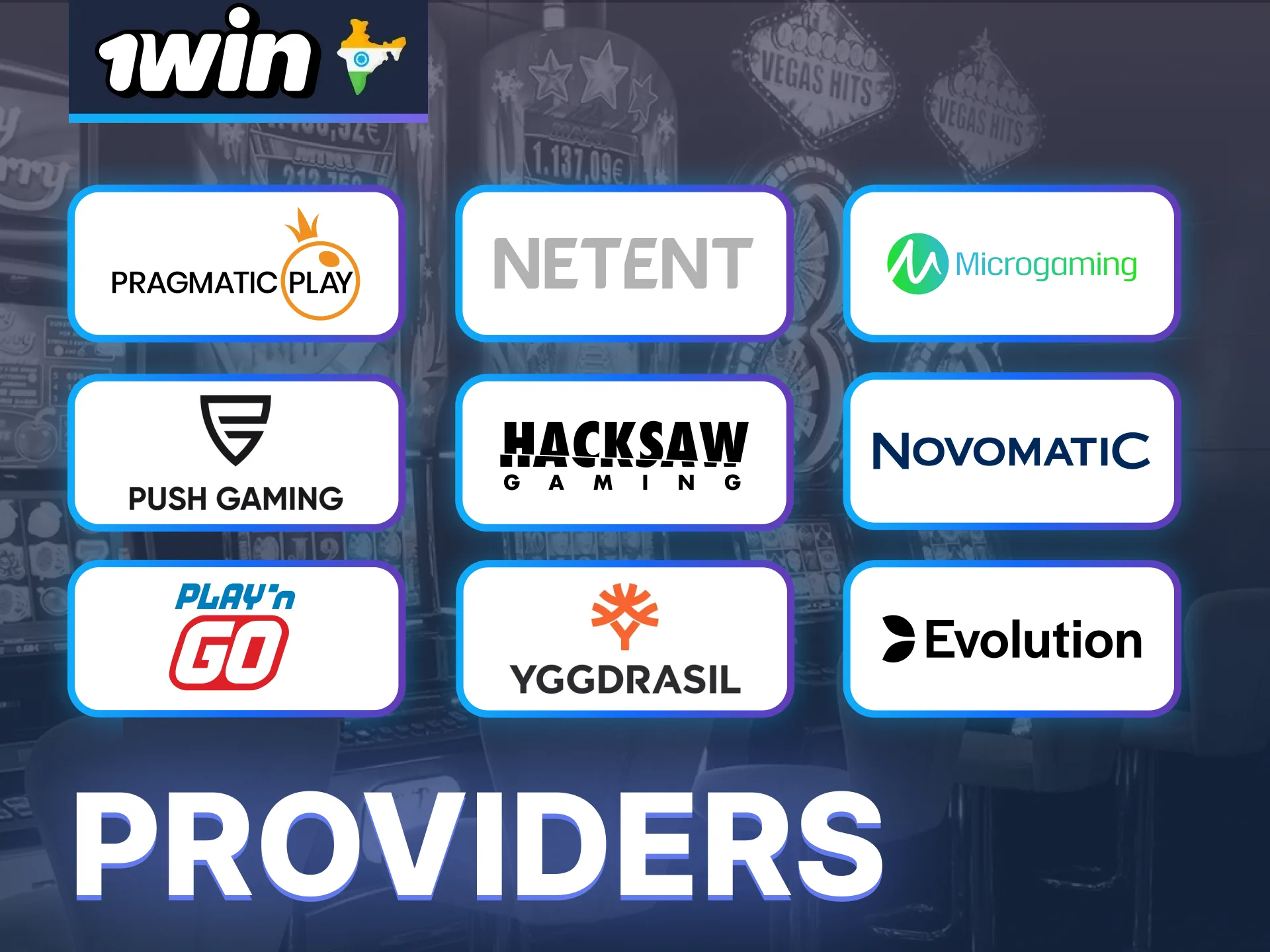 Play certified slots at 1win, and enjoy games from top software studios.