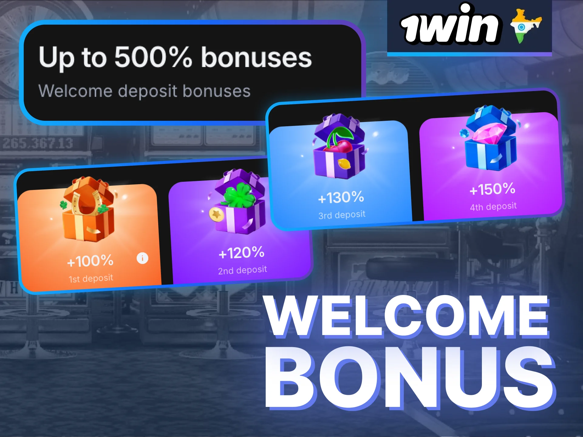Claim your welcome bonus at 1win, and extend your slot sessions.